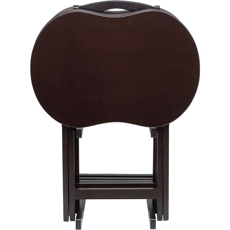 Winsome 23" TV Table Set, Brown, 5/Set (92532) image 1