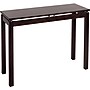 Winsome Linea 29.52" x 39.37" x 13.93" Wood Console/Hall Table With Chrome Accent, Dark Espresso~#|#~s0730889_sc7