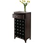Winsome Ancona 37.52" x 19.09" x 12.6" 24-Bottle Modular Wine Cabinet With 1-Drawer, Dark Espresso~#|#~s0730895_sc7