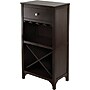 Winsome Ancona X Shelf Modular Wine Cabinet With 1-Drawer, Glass Rack, Dark Espresso~#|#~s0730905_sc7