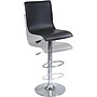 Winsome Spectrum Faux Leather Full Back Bar Stool, Adjustable Height, Black (93145)~#|#~s0730951_sc7