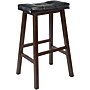 Winsome Mona Faux Leather Bar Stool, Walnut/Black (94069)~#|#~s0731025_sc7