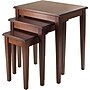 Winsome Regalia 3-Piece Nesting Table Set, Walnut (94320)~#|#~s0731074_sc7