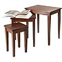 Winsome Regalia 3-Piece Nesting Table Set, Walnut (94320)~#|#~s0731077_sc7