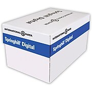 IP Springhill® Opaque 8 1/2" x 11" 70 lbs. Colored Copy Paper, Ivory, 4000/Case