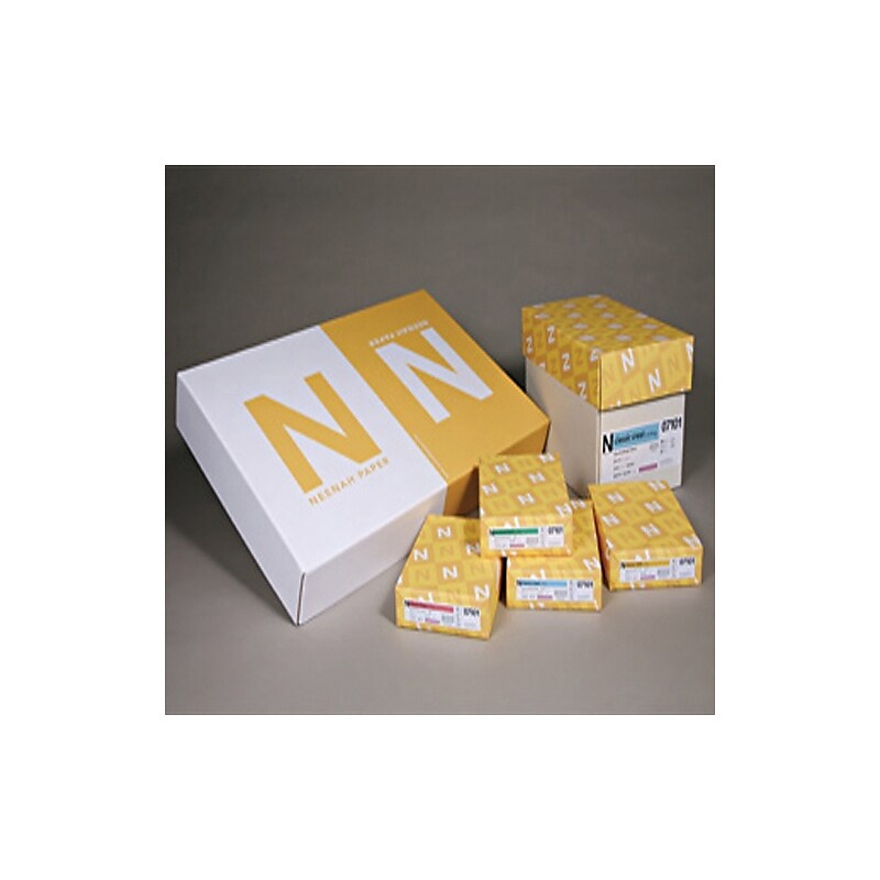 Neenah Paper Classic 8.5" x 11" Multipurpose Paper, 70 lbs., Natural White, 4000/Case (05271CASE) image 1