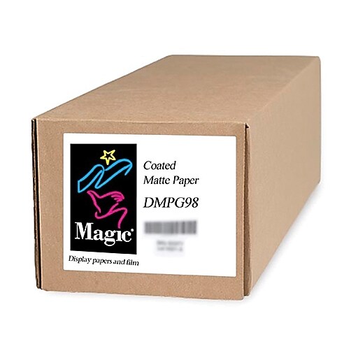Download Magiclee Magic Dmpg98 24 X 150 Coated Matte Presentation Paper Bright White Roll Staples