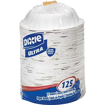 Dixie Ultra Pathways Heavy-Weight Paper Bowls, 12 oz., 125/Pack (SXB12WS)