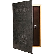 Barska Large Antique Book Safe with Key Lock