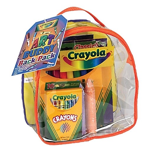 Crayola® Art Buddy Backpack, 38 Pieces, Ages 4 And Up at Staples