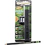 Dixon® Tri-Conderoga® Triangular Black Woodcase Pencils with Bonus Manual Pencils Sharpener, #2 Soft, 6/Pack~#|#~s0736038_sc7