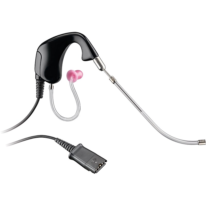 Plantronics H31CD StarSet Over-the-Ear Headset, Black/Silver  (8K780AA#AC3) image 1