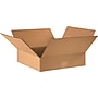 17" x 17" x 4" Heavy Duty Shipping Boxes, 32 ECT, Brown, 25/Bundle (17174)~#|#~s0745071_sc7