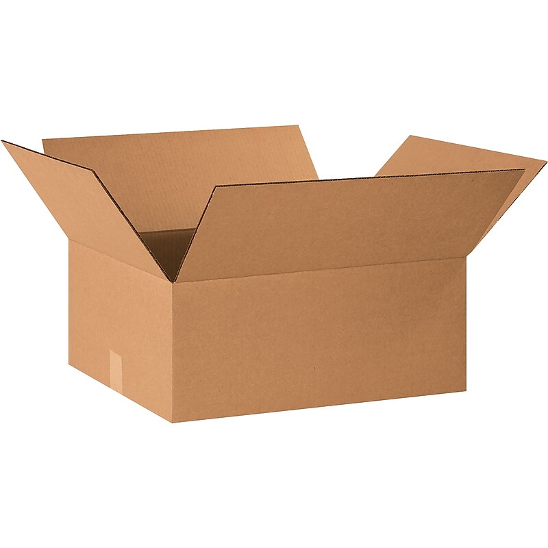 20" x 15" x 9" Shipping Boxes, 25/Bundle (20159) image 1