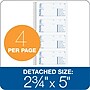 TOPS® Phone Message Book, Ruled, 2-Part, 11" x 5 1/2" White/White,  (74620)~#|#~s0747951_sc7