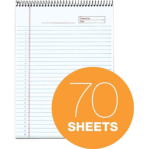TOPS® Docket Gold Project Planner Pad, 8.5" x 11.75", Special Rule