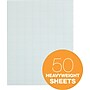 TOPS Graph Pad, 8.5" x 11", Graph Ruled, White, 50 Sheets/Pad (35041)~#|#~s0748052_sc7