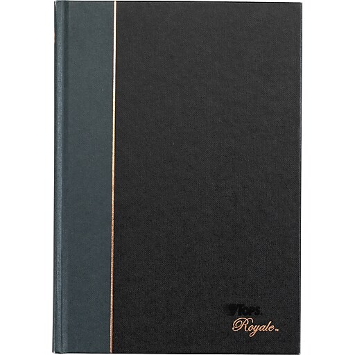 TRU RED™ Medium Soft Cover Ruled Notebook, Black (TR54987) Staples