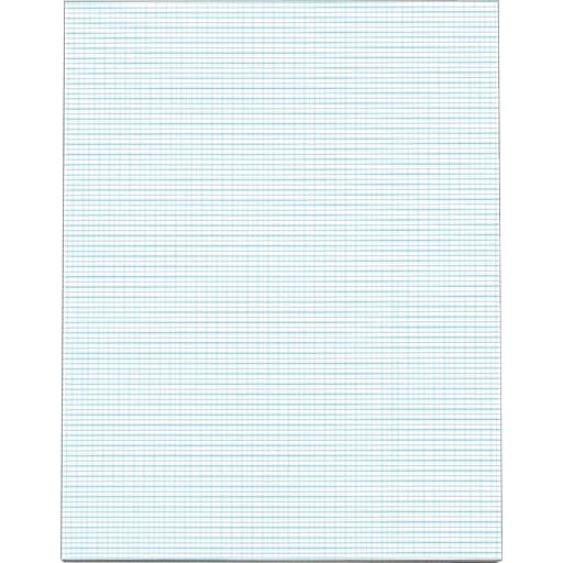 Staples Graph Pad 11 x 17 Graph White 50 Sheets/Pad (18586) 814566