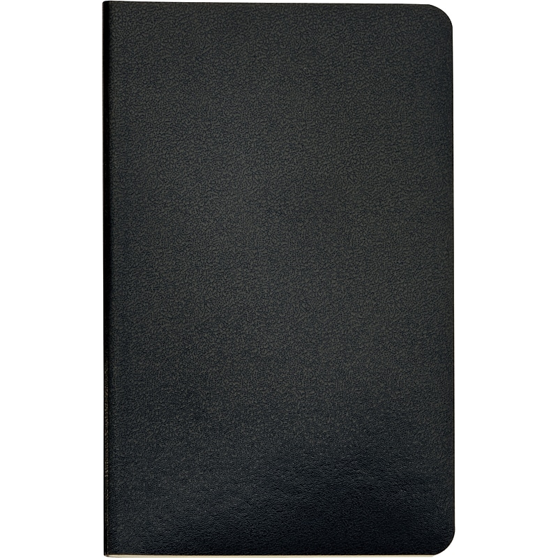 Oxford Idea Collective Pocket Journal, 3.5" x 5.5", Wide Ruled, Black, 2/Pack (56877) image 1