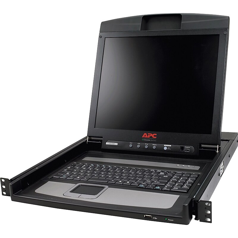 APC 17" LCD Console, Black image 1