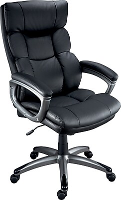 Staples Burlston Luxura Managers Chair, Black | Staples®