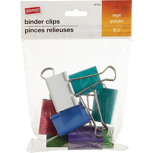 staples binder clips