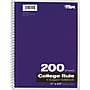 Oxford 5-Subject Notebook, 8 1/2" x 11", College Ruled, 200 Sheets, Assorted Colors (65581)~#|#~s0756018_sc7