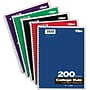 Oxford 5-Subject Notebook, 8 1/2" x 11", College Ruled, 200 Sheets, Assorted Colors (65581)~#|#~s0756022_sc7