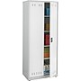 Safco 72"H Steel Storage Cabinet, Gray~#|#~s0756369_sc7