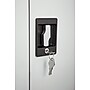 Safco 72"H Steel Storage Cabinet, Gray~#|#~s0756750_sc7