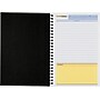 Cambridge Limited QuickNotes Professional Notebook, 5" x 8", College Ruled, 80 Sheets, Black (06096)~#|#~s0759824_sc7