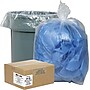 Classic Clear Linear Low-Density Can Liners Trash Bags, 0.6 mil Thickness, Clear, 10 gal, 500 Bags/Box (WEBBC24) (WBI242315C)~#|#~s0760699_sc7