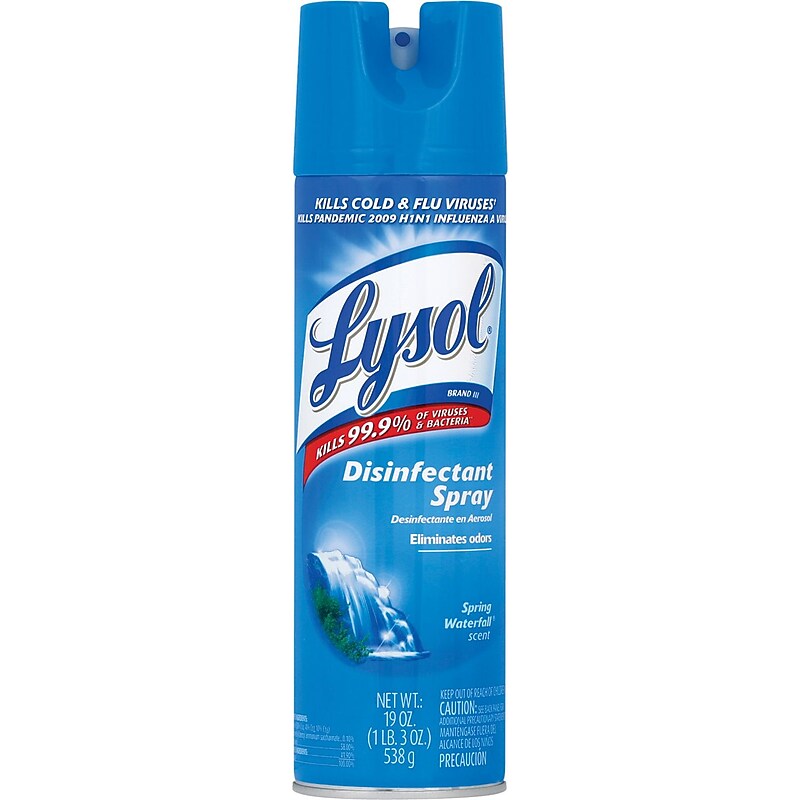 Lysol Disinfectant Aerosol Spray, Spring Waterfall, 19 oz. (RAC79326) image 1