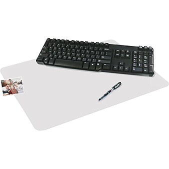 Artistic Krystal View™ 24" x 38", Desk Pad with Microban®, Glossy, Clear (60-8-0MS)