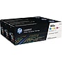 HP 305A Cyan/Magenta/Yellow Standard Yield Toner Cartridge, 3/Pack (CF370AM)~#|#~s0761107_sc7