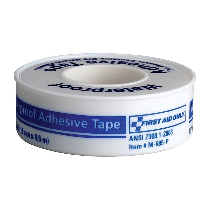 First Aid Only Hypoallergenic Adhesive Tape, 1" x 5 yds. (730015) image 1