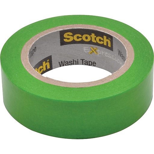 3M Scotch Expressions Washi Tape COLORFUL TRIANGLES C314-P13 0.59X393" 15X10mm 