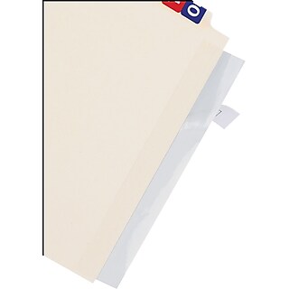 Smead BCCR Bar-Style Color-Coded Alphabetic Label, A, Label