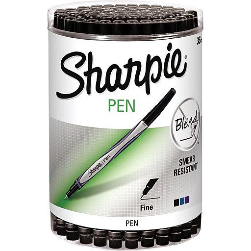 Sharpie® Pen Porous Point Pens, Fine Point, Colored Ink, 36/pk (1765430) at Staples