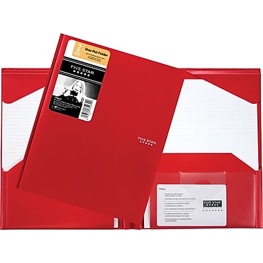 Image result for mead 5 star stay-put-folder with pocket & prong