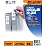 C-Line Self-Adhesive Ring Binder Label Holders, 2 1/4 x 3, 4" to 5" Binder Capacity~#|#~s0763475_sc7
