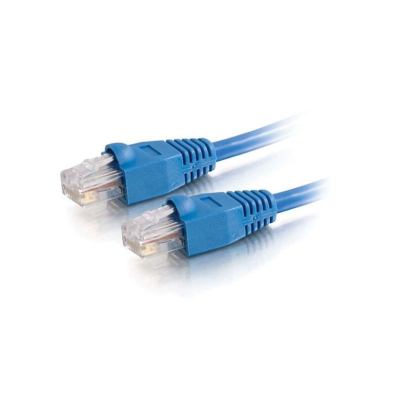 Cables to Go 25' Snagless Cat 5e Cable, Blue image 1