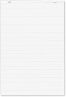 pad chart lined flip bond quartet easel sheets staples