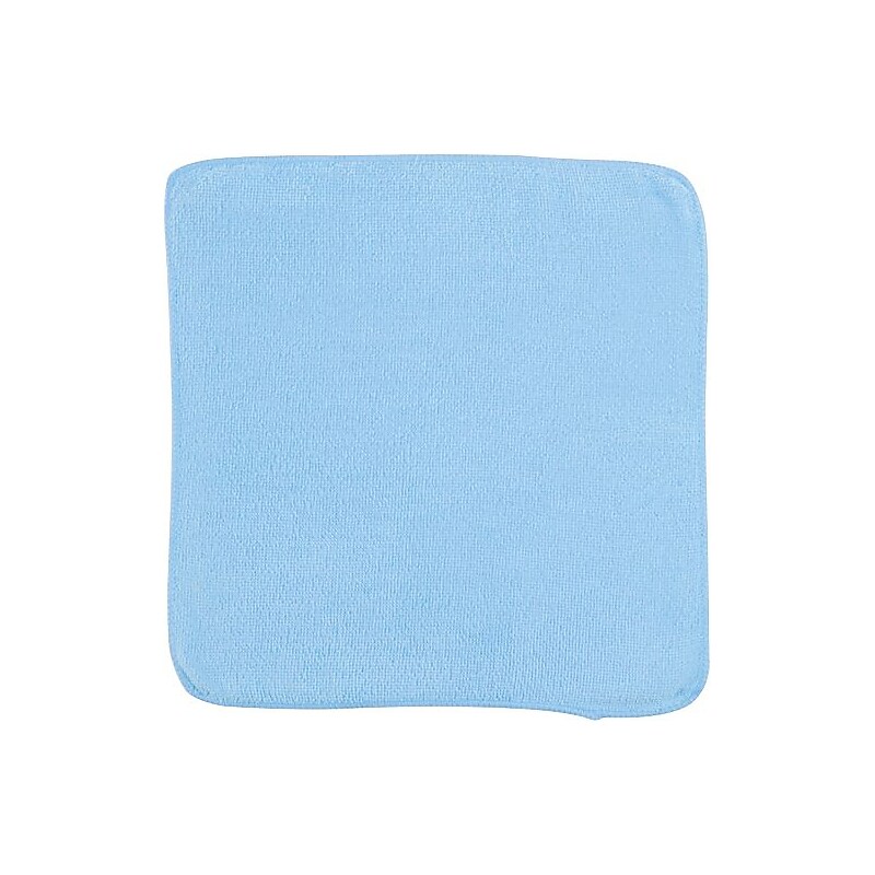 Rubbermaid Light Commercial Microfiber Cleaning Cloths, 12", Blue, 288 Cloths/Pack (1820579CT) image 1