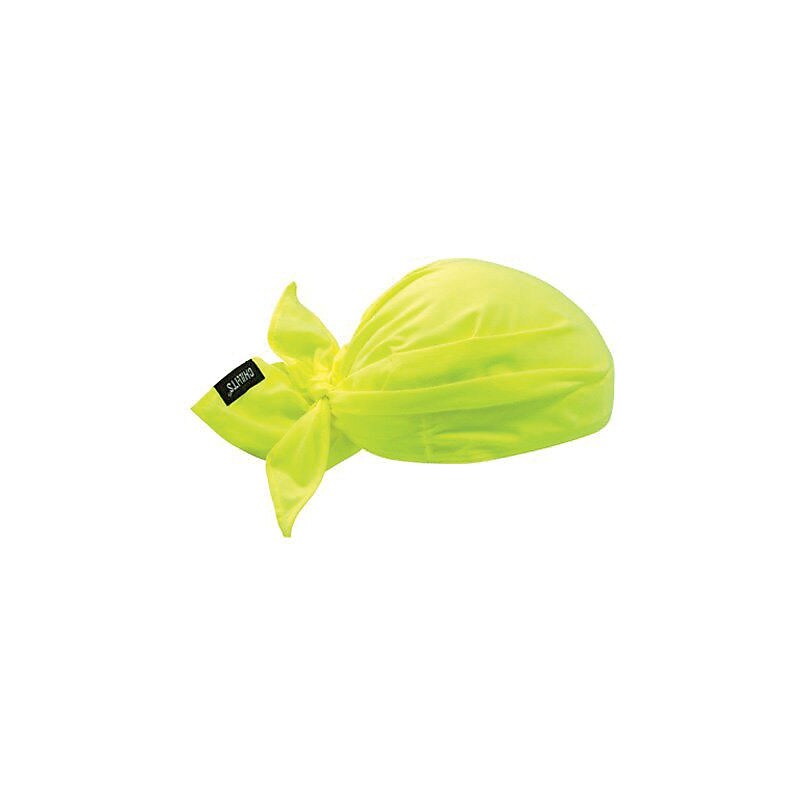 Ergodyne Chill-Its 6710 Cooling Towel, Lime, One Size, 6/Carton (12586) image 1
