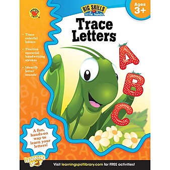 Brighter Child Trace Letters Book Ages 3+