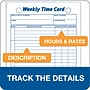 TOPS Weekly Time Cards, 5/Pack (TOP3016)~#|#~s0769863_sc7