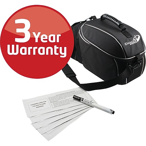 IDville Small Business Edition ID Badge Printer Protection Bundle at