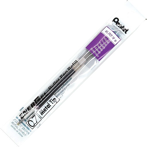Pentel® Medium Gel Refill For Pentel Energel Pens, Each, Violet Staples